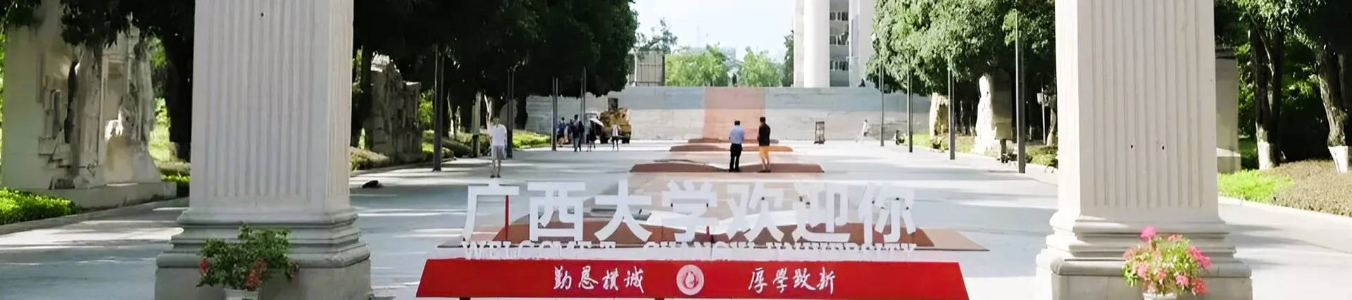 Nanning No.2 High School International Division banner