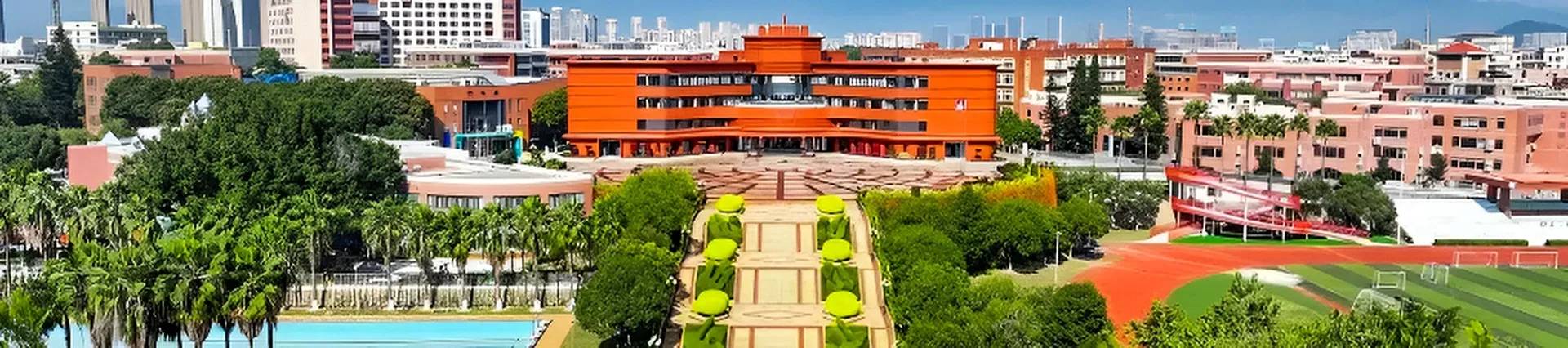 Xiamen Yingcai school banner